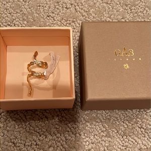 NEW Gas Bijoux Snake Ring